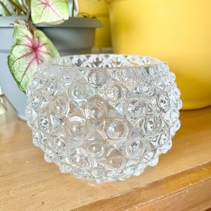 Bubble Glass Candle Holder